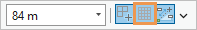 Status bar with Reference Grid button indicated