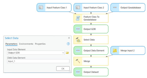 Select Data tool example Select Data tool example