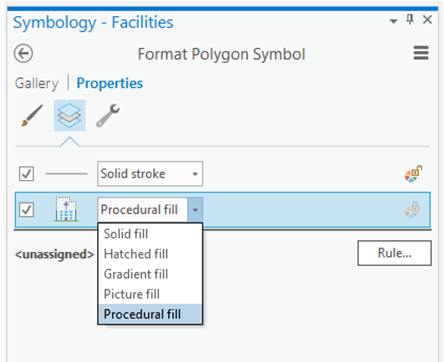 Polygon-Symbol formatieren