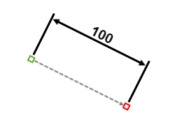 Ausgerichtete Bemaßung