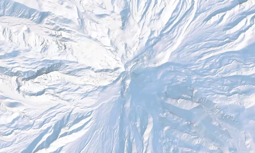 Für einen Terrain-Layer und eine Bodenbedeckungs-Grundkarte verwendete Verschmelzungsmodi