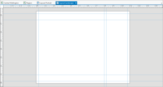 Layout mit Führungslinien