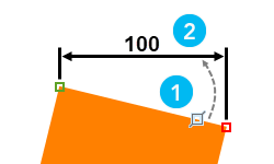 Lineare Kantenbemaßung