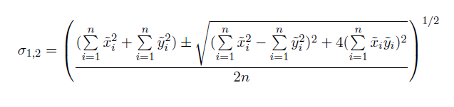 Die Mathematik hinter dem Werkzeug "Standardabweichungsellipse"