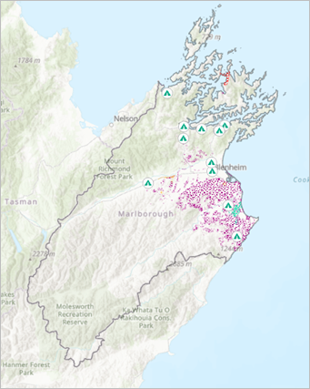 Region Marlborough in Neuseeland