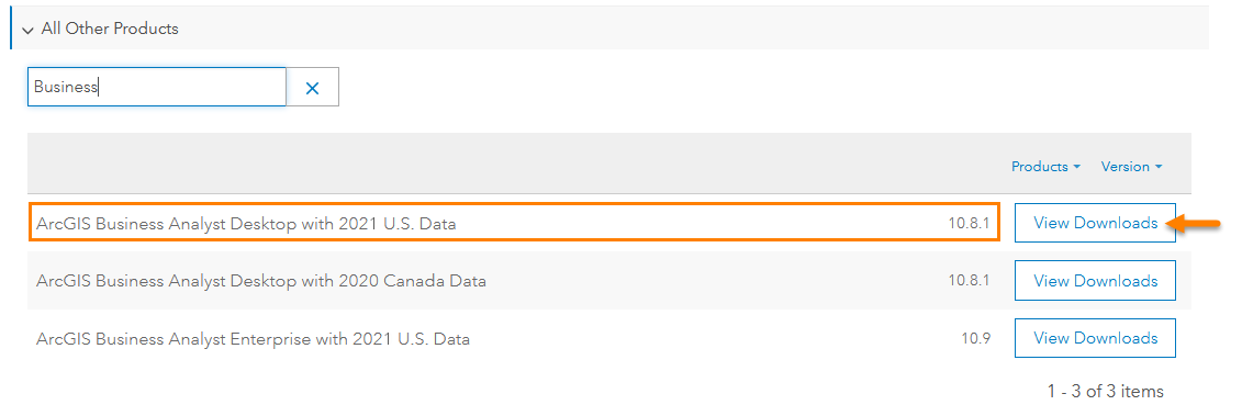 Herunterladen der Daten für die USA 2021