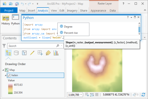 Beispiel für Map-Algebra in Python