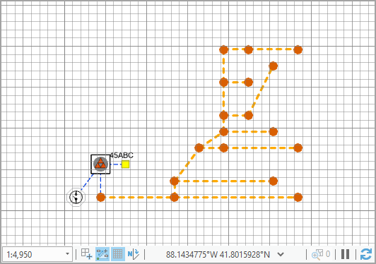 Gitter-Layout mit einer Zellenhöhe von 100