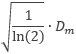 Option 2 der Suchradiusgleichung