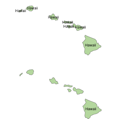 Beschriften von Multipart-Polygonen