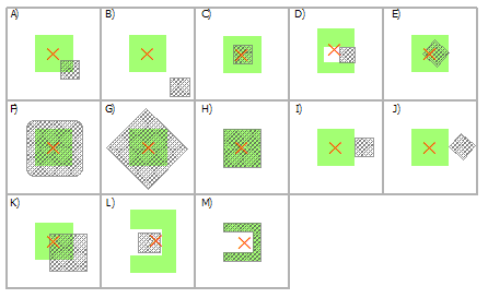 Auswählen eines Polygons anhand eines Polygons