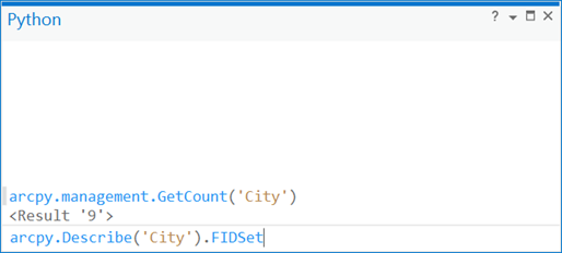 Python window prompt and transcript