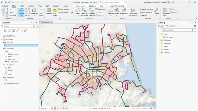 Ein ArcGIS Pro-Projekt