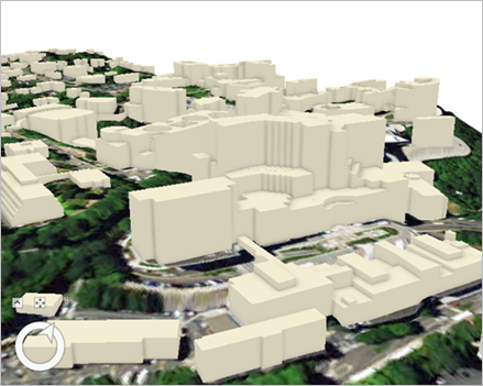 Ansicht des Layers "Buildings_3D"