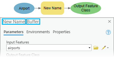 Umbenennen eines Modellelements