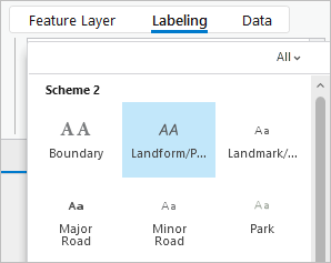 Textsymbol-Style: Landform/Physical Region.