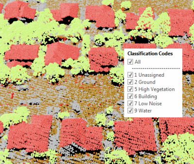 Klassifizierung von LIDAR-Punkten in ArcGIS Pro