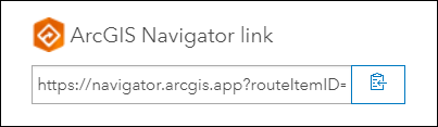 Link zum Routen-Layer in Navigator