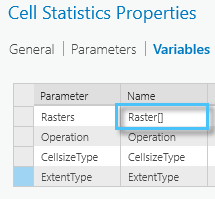 Eigenschaften von Zellenstatistiken