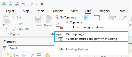 Topologieeinstellungen