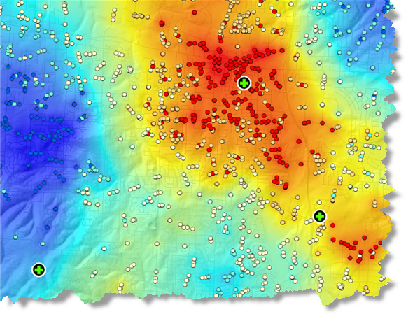 Hot-Spot-Analyse für Notrufe