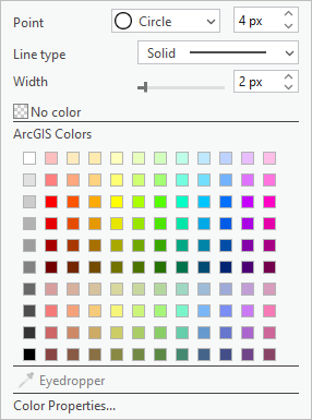 Farbpalette mit "Mars-Rot" (Zeile 3, Spalte 2) Farbpalette mit "Mars-Rot" (Zeile 3, Spalte 2)