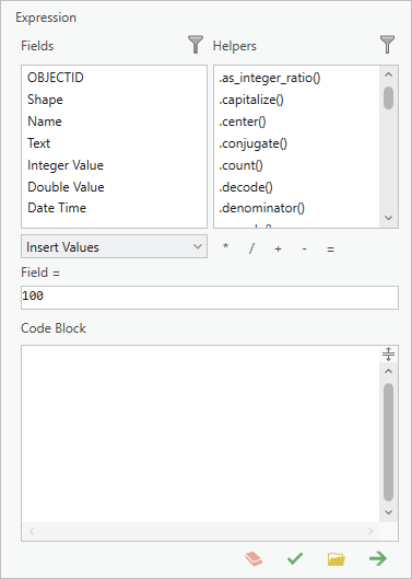 Parameter für Ausdruck Parameter für Ausdruck