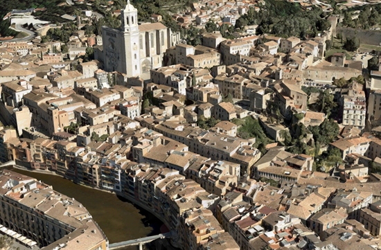 Beispiel für einen Szenen-Layer mit integrierten Meshes Beispiel für einen Szenen-Layer mit integrierten Meshes