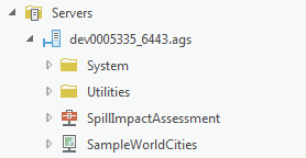 Verfügbare Geoverarbeitungsservices Verfügbare Geoverarbeitungsservices