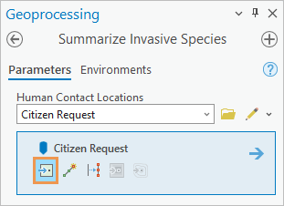 Feature-Vorlage "Citizen Request" im Bereich "Geoverarbeitung" Feature-Vorlage "Citizen Request" im Bereich "Geoverarbeitung"