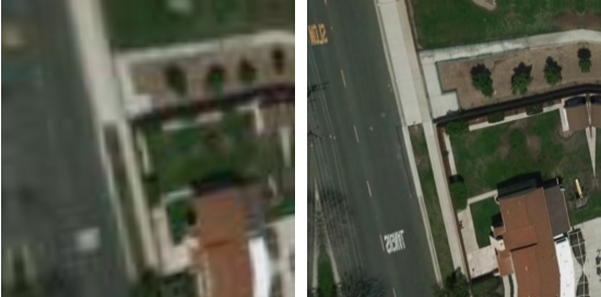 Beispiel für Super-Resolution Beispiel für Super-Resolution