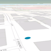 Drapiertes 2D-Symbol in Bildschirmeinheiten bei kürzerer Betrachtungsentfernung Drapiertes 2D-Symbol in Bildschirmeinheiten bei kürzerer Betrachtungsentfernung