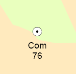 Beschriftung mit Versatzabstand Beschriftung mit Versatzabstand