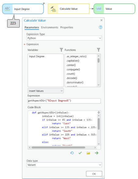 Definieren von Funktionen im Codeblock Definieren von Funktionen im Codeblock