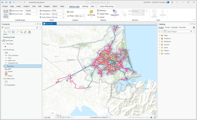 Ein ArcGIS Pro-Projekt