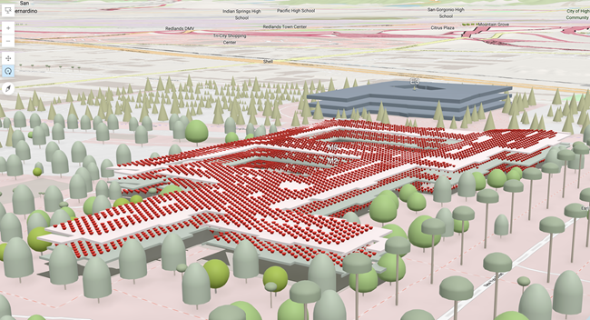 3D-Visualisierung in Indoor-Positionierungs-Datasets