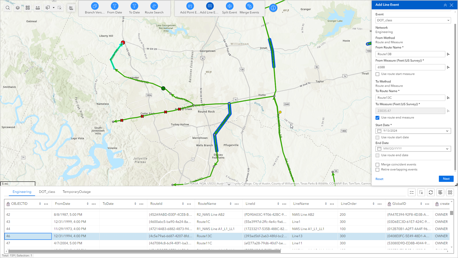 Location Referencing-Widgets in Experience Builder