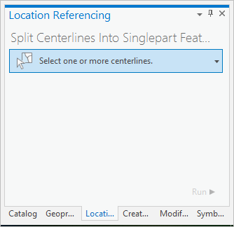 Bereich "Mittelachsen in Singlepart-Features teilen"