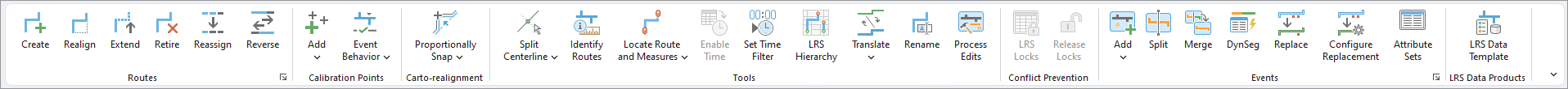 Registerkarte "Location Referencing"