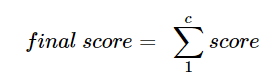 Summe (Kombinationsmethode)