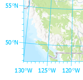 Graticules display geographic coordinates