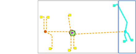 Sample diagram in Version B before reconcile