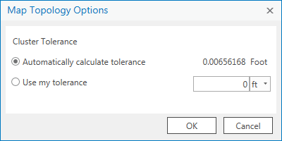 Map Topology Options