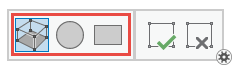 Multipatch construction toolbar