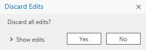 Discard Edits