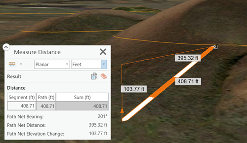 Measure Distance in 3D