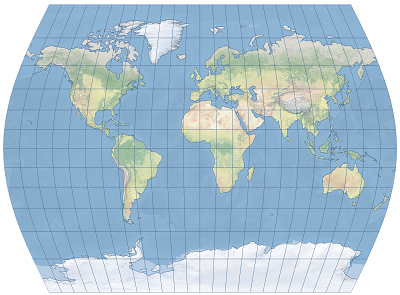 An example of the Times projection