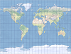 An example of the Gall stereographic map projection
