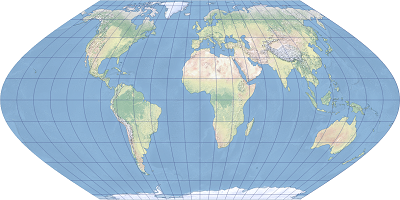 An example of the Eckert VI projection