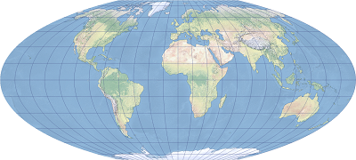 An example of the McBryde-Thomas flat-polar quartic projection